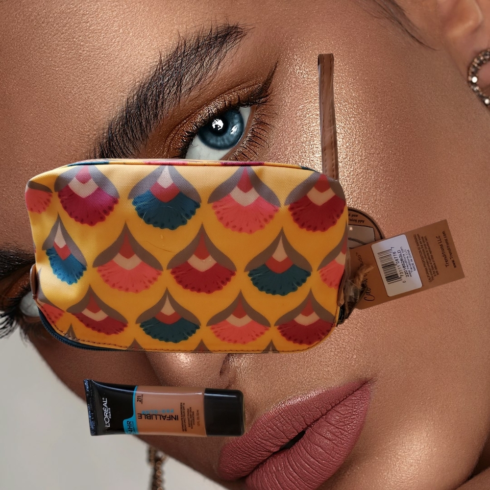 Infallible Pro-Glow Foundation and make-up bag! New
